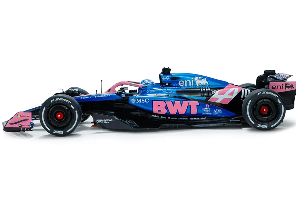 Alpine A525 #10 Pierre Gasly "BWT" Formula One F1 "Bahrain GP" (2025) "Competition" Series 1/18 Diecast Model Car by Solido