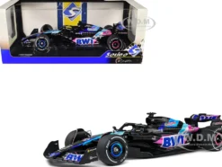 Alpine A524 Presentation Edition "BWT" "Formula One F1 World Championship" (2024) "Competition" Series 1/18 Diecast Model Car by Solido
