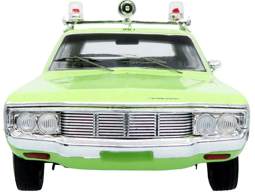 1972 AMC Matador Police Car "Cleveland Police Department" Light Green 1/43 Diecast Model by Iconic Replicas