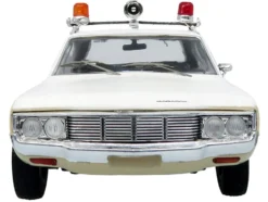 1972 AMC Matador Police Car "Phoenix Police Department" White and Beige 1/43 Diecast Model by Iconic Replicas