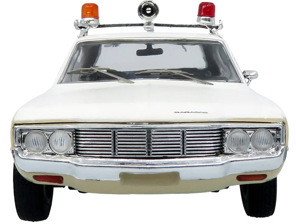 1972 AMC Matador Police Car "Phoenix Police Department" White and Beige 1/43 Diecast Model by Iconic Replicas