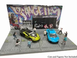 American Diorama X INK BMBRS - LA Graffiti Street Art Diorama for 1/64 Scale Models by American Diorama