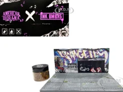 American Diorama X INK BMBRS - LA Graffiti Street Art Diorama for 1/64 Scale Models by American Diorama