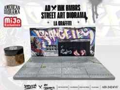 American Diorama X INK BMBRS - LA Graffiti Street Art Diorama for 1/64 Scale Models by American Diorama