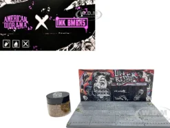 American Diorama X INK BMBRS - LA Lowrider Street Art Diorama for 1/64 Scale Models by American Diorama
