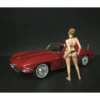 April Bikini Calendar Girl Figure 1/24 Scale Models American Diorama 38268