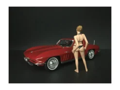 April Bikini Calendar Girl Figure 1/24 Scale Models American Diorama 38268