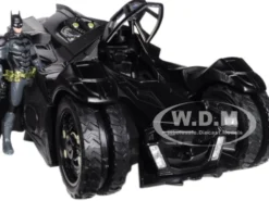 Arkham Knight Batmobile with Diecast Batman Figure 1/24 Diecast Model Car Jada 98037
