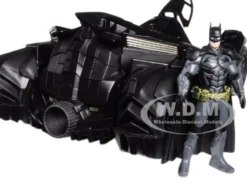 Arkham Knight Batmobile with Diecast Batman Figure 1/24 Diecast Model Car Jada 98037
