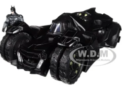 Arkham Knight Batmobile with Diecast Batman Figure 1/24 Diecast Model Car Jada 98037