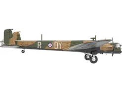 Armstrong Whitworth Whitley Mk V Bomber Aircraft No 102 Squadron RAF Driffield Royal Air Force 1940 Planes of World War II Series 1/144 Diecast Model Airplane Luppa LCM019