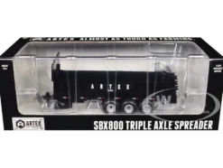 Artex SBX800 Triple Axle Spreader Black 1/64 Diecast Model by SpecCast