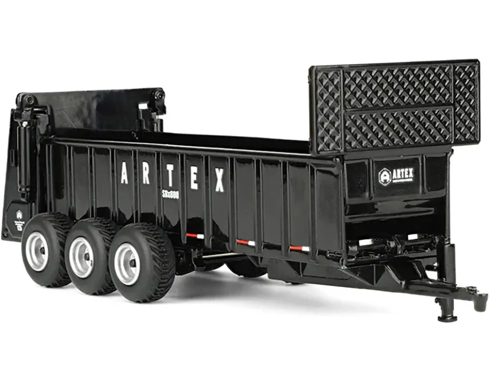 Artex SBX800 Triple Axle Spreader Black 1/64 Diecast Model by SpecCast
