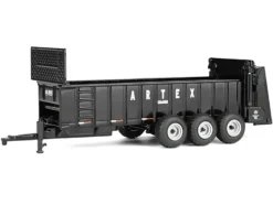 Artex SBX800 Triple Axle Spreader Black 1/64 Diecast Model by SpecCast