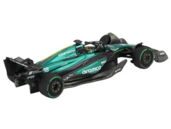 Aston Martin AMR24 #18 Lance Stroll Formula One F1 "Canadian GP" (2024) Limited Edition 1/64 Diecast Model Car by Mini GT