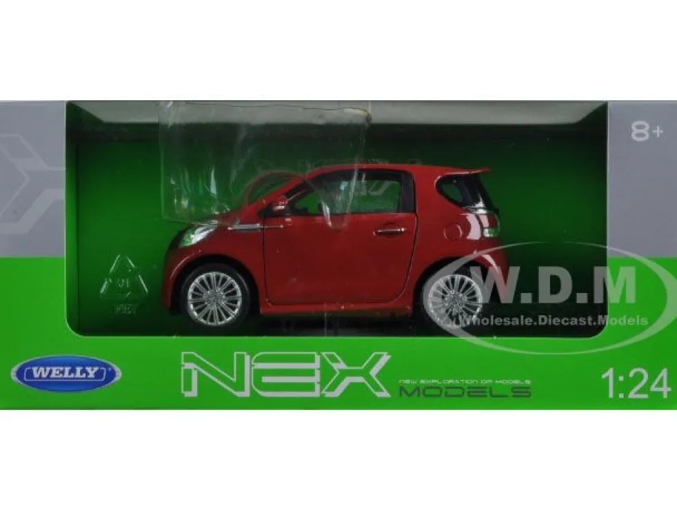 Aston Martin Cygnet Red 1/24 Diecast Car Model Welly 24028