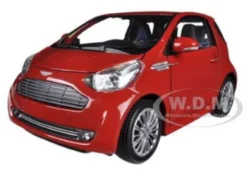 Aston Martin Cygnet Red 1/24 Diecast Car Model Welly 24028