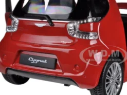 Aston Martin Cygnet Red 1/24 Diecast Car Model Welly 24028