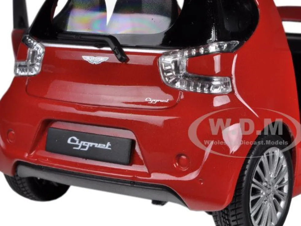Aston Martin Cygnet Red 1/24 Diecast Car Model Welly 24028