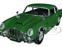Aston Martin DB5 RHD Right Hand Drive Dark Green Timeless Legends Series 1/24 Diecast Model Car Motormax 79375