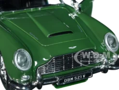 Aston Martin DB5 RHD Right Hand Drive Dark Green Timeless Legends Series 1/24 Diecast Model Car Motormax 79375
