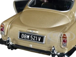 Aston Martin DB5 RHD Right Hand Drive Gold Metallic Timeless Legends Series 1/24 Diecast Model Car Motormax 79375gld