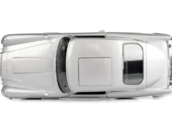 Aston Martin DB5 RHD Right Hand Drive Silver Metallic James Bond 007 Goldfinger 1964 Movie James Bond Collection Series 1/24 Diecast Model Car Motormax 79857