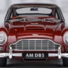 Aston Martin DB5 RHD (Right Hand Drive) Dubonnet Rosso Red Metallic 1/18 Model Car by Autoart