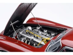 Aston Martin DB5 RHD (Right Hand Drive) Dubonnet Rosso Red Metallic 1/18 Model Car by Autoart