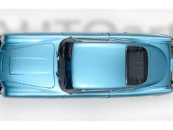 Aston Martin DB5 RHD (Right Hand Drive) Caribbean Pearl Blue Metallic 1/18 Model Car by Autoart