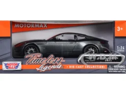 Aston Martin DB11 Silver 1/24 Diecast Model Car Motormax 79345