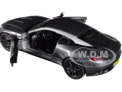 Aston Martin DB11 Silver 1/24 Diecast Model Car Motormax 79345