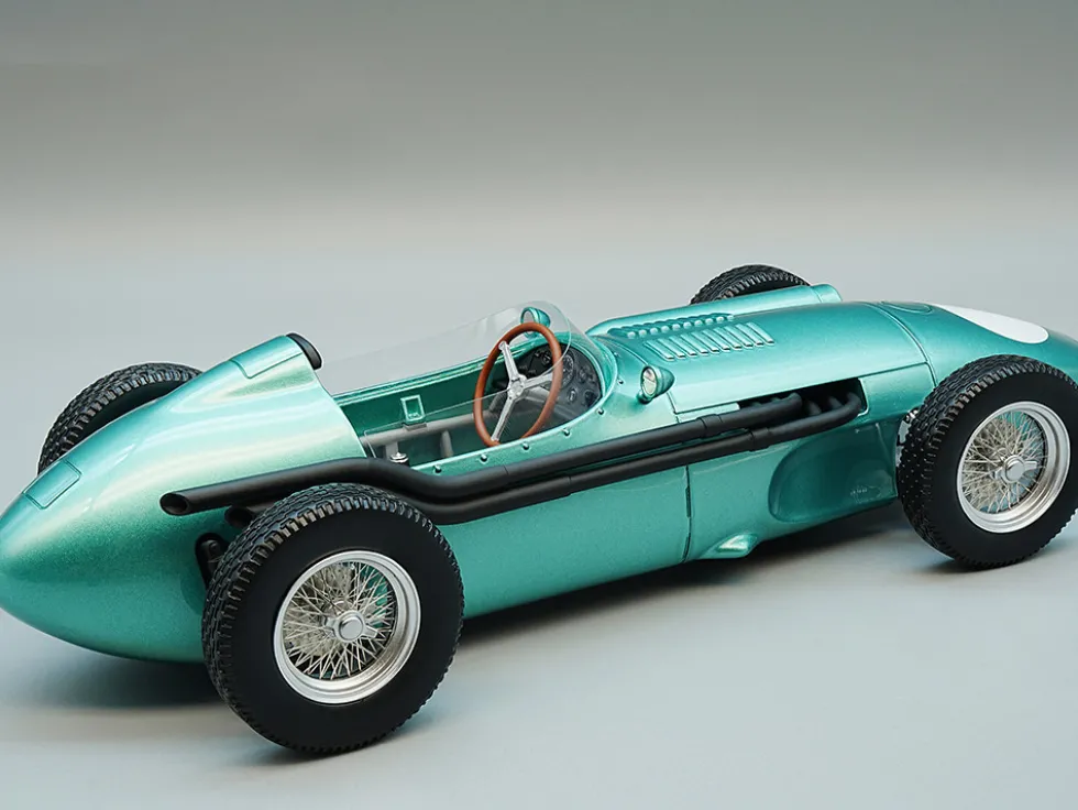 Aston Martin F1 DBR4 Green Metallic Press Version 1959 Limited Edition to 40 pieces Worldwide Mythos Series 1/18 Model Car Tecnomodel TM18-189A