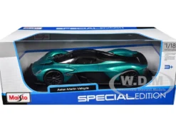 Aston Martin Valkyrie Green Metallic with Matt Black Top 