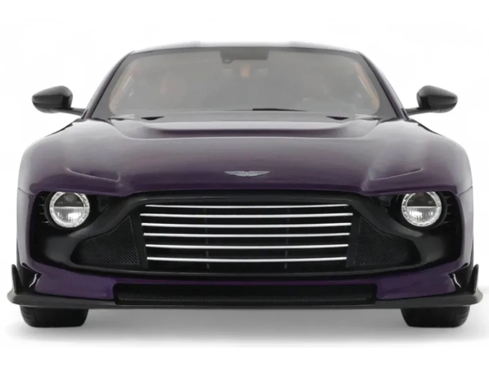 2023 Aston Martin Valour Purple Metallic 1/18 Model Car by GT Spirit