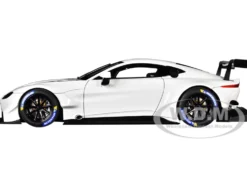 2018 Aston Martin Vantage GTE Le Mans PRO White Carbon Accents 1/18 Model Car Autoart 81806