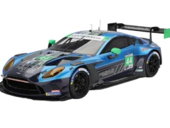 Aston Martin Vantage GT3 EVO #44 Andy Lally - John Potter - Spencer Pumpelly - Nicki Thiim "Magnus Racing" IMSA "24 Hours of Daytona" (2025) 1/18 Model Car by Top Speed