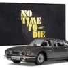 Aston Martin V8 RHD Right Hand Drive Black Metallic James Bond 007 No Time To Die 2021 Movie Diecast Model Car Corgi CC04805