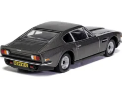 Aston Martin V8 RHD Right Hand Drive Black Metallic James Bond 007 No Time To Die 2021 Movie Diecast Model Car Corgi CC04805