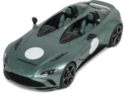 Aston Martin V12 Speedster Green Metallic 1/18 Model Car by GT Spirit