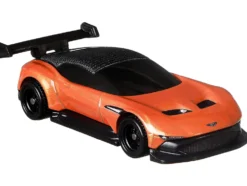 Aston Martin Vulcan Orange Metallic Exotic Envy Series Diecast Model Car Hot Wheels GRJ77