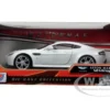 Aston Martin V12 Vantage Pearl White 1/24 Diecast Car Model Motormax 73357