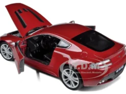 2010 Aston Martin V12 Vantage Red 1/24 Diecast Model Car Welly 24017
