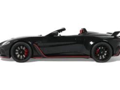 2023 Aston Martin V12 Vantage Roadster Onyx Black 1/18 Model Car by GT Spirit