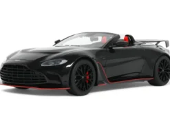 2023 Aston Martin V12 Vantage Roadster Onyx Black 1/18 Model Car by GT Spirit