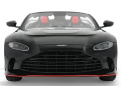 2023 Aston Martin V12 Vantage Roadster Onyx Black 1/18 Model Car by GT Spirit