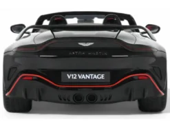 2023 Aston Martin V12 Vantage Roadster Onyx Black 1/18 Model Car by GT Spirit