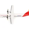 ATR 72-600 Commercial Aircraft "Iberia Regional" (9H-NCD) White with Red Tail 1/200 Diecast Model Airplane by Herpa