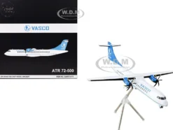 ATR 72-500 Commercial Aircraft "Vietnam Air Services Company (VASCO)" (VN-B221) White with Blue Tail "Gemini 200" Series 1/200 Diecast Model Airplane by GeminiJets