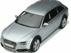 2019 Audi A6 C7 Allroad Floret Silver Metallic 1/18 Model Car GT Spirit GT354
